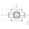 Universal VESA Tablet Mount for devices from 6.5 to 8.5 inches narrowest side - Image 7 of 0