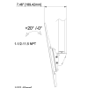 VESA Ceiling Mount for Screens up to 200 lbs. - Image 7 of 0