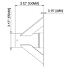Heavy duty 8x8" Pole Adapter for long drops - Image 2 of 0