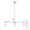 Quad Ceiling Mount for Displays up to 125 lb. - Image 7 of 0