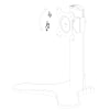Monitor Stand for Monitors up to 30 lb and up to VESA 200x200 - Image 5 of 0