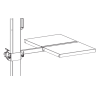 Monitor Cart Shelf, Side or Laptop - Image 3 of 0