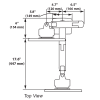 Heavy Duty Curved Monitor  Arm for 28-42 lb Monitors - Image 9 of 0