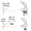 Heavy Duty Curved Monitor  Arm for 28-42 lb Monitors - Image 11 of 0