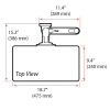 Keyboard Tray Wall Mount, Height Adjustable - Image 12 of 0