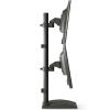 Dual Vertical Monitor Stand for Large and Curved Displays - Image 2 of 0