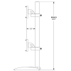 Dual Vertical Monitor Stand for Large and Curved Displays - Image 5 of 0
