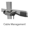 Hex Monitor Mount - 3 over 3 Monitor Desk Mount  (up to 30 lb monitors) - Image 4 of 0