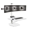 Triple Monitor Sit Stand Workstation - Image 3 of 0