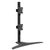 Dual Vertical Curved Monitor Mount for 24 to 49 Inch Monitors - Image 3 of 0