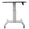 Mobile Laptop Cart and Sit Stand Desk - Image 3 of 0