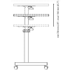 Laptop Cart and with Sit Stand Height Adjustment - Image 11 of 0