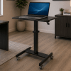 Laptop Cart and with Sit Stand Height Adjustment - Image 1 of 0
