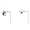 Heavy Duty Curved Monitor Arm for 4 to 44 lb Monitors - Image 10 of 0