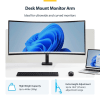 Heavy Duty Curved Monitor Arm for 4 to 44 lb Monitors - Image 3 of 0