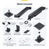 Heavy Duty Curved Monitor Arm for 4 to 44 lb Monitors - Image 6 of 0