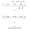 Monitor Stand for 4 monitors up to 27 inch - Image 8 of 0