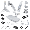 Desk Mount Sit Stand Workstation - Image 11 of 0