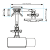 Desk Mount Sit Stand Workstation - Image 17 of 0
