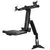 Dual Monitor Sit Stand Workstation - Image 2 of 0