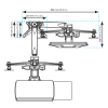 Dual Monitor Sit Stand Workstation - Image 5 of 0
