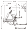 Wall Mount  Sit Stand Workstation - Image 6 of 0