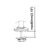 Triple monitor stand or desk clamp for up to 27" monitors - Image 13 of 0