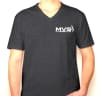 Classic V Neck Shirt - Charcoal/White - Image 2 of 0