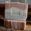 All Natural Artisan French Lavender Jasmine Grandiflorum Sea and Rose Clay Bar Soap - Image 3 of 0