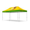 10' X 20' Tent Package custom pop-up event canopy with printed roof sku TNCF1020 - Image 2 of 0