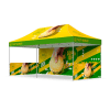 10' X 20' Tent Package custom pop-up event canopy with printed roof sku TNCF1020 - Image 5 of 0