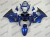 Kawasaki ZX6R Black Flame on Metallic Blue Fairings - Image 1 of 0