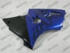 Kawasaki ZX6R Black Flame on Metallic Blue Fairings - Image 5 of 0