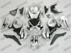 Suzuki GSX-R 1000 Black Tribal On Silver Fairings - Image 1 of 0