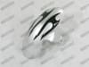 Suzuki GSX-R 1000 Black Tribal On Silver Fairings - Image 5 of 0