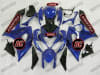 Suzuki GSX-R 1000 Black Flames on Blue Fairings - Image 1 of 0