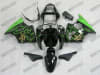 Kawasaki ZX6R Electric Green Flames Fairings - Image 1 of 0