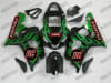 Green Fire Suzuki GSX-R 600 750 Fairings - Image 1 of 0
