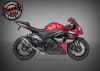 Yoshimura GSX-R1000 12-16 ALPHA T Slip-On Titanium Exhaust, w/ Titanium Muffler - Image 1 of 0