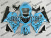 Sky Blue Flame Suzuki GSX-R 600 750 Fairings - Image 1 of 0
