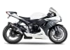 Yoshimura Suzuki GSX-R600 (11-24) R-77 Stainless Slip-On Exhaust, w/ Carbon Fiber Muffler - Image 1 of 0