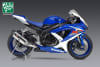 Yoshimura Suzuki GSX-R600 (11-24) R-77 Slip-On Exhaust, w/ Stainless Muffler - Image 1 of 0