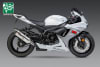 Yoshimura Suzuki GSX-R750 (11-24) ALPHA Stainless Slip-On Exhaust, w/ Stainless Muffler - Image 1 of 0