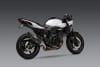Yoshimura Suzuki SV650X (19-24) AT2 Stainless Slip-On Exhaust, w/ Carbon Fiber Muffler - Image 2 of 0