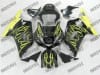 Yellow Flame/Black Suzuki GSX-R 600 750 Fairings - Image 1 of 0