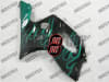 Yamaha YZF-600R Green Flame Fairings - Image 2 of 0