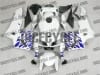 Honda CBR 600RR White/Blue Tribal Fairings - Image 1 of 0