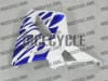 Honda CBR 600RR White/Blue Tribal Fairings - Image 2 of 0