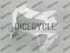 Honda CBR 600 F4 Gloss White Fairings - Image 2 of 0