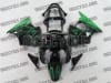 Kawasaki ZX6R Green Flame Fairings - Image 1 of 0